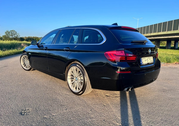 BMW Seria 5 cena 69900 przebieg: 142239, rok produkcji 2014 z Trzcińsko-Zdrój małe 436